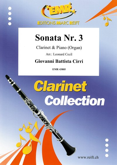 Sonata No. 3, KlarKlv/Org