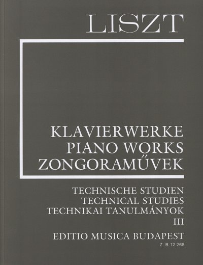F. Liszt: Technische Studien III, Klav