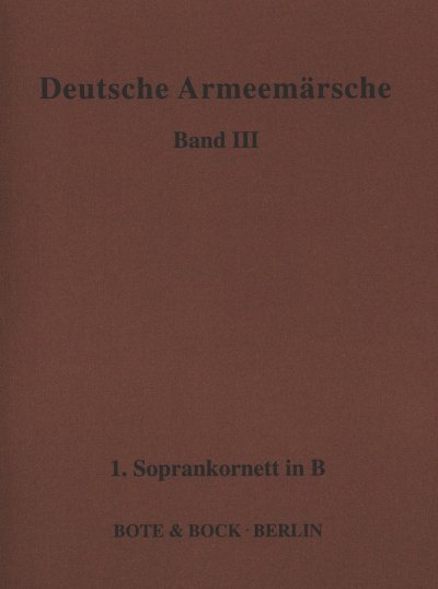 Deutsche Armeemärsche Band 3, Blask (Flhrn1)