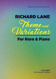 R. Lane: Theme and Variations, HrnKlav (KlavpaSt)