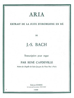 J.S. Bach: Aria extr. de la Suite en ré maj., Org