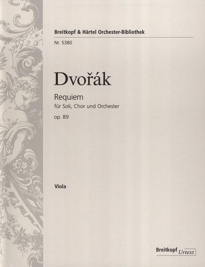 A. Dvorak: Requiem op. 89, 4GesGchOrch (Vla)