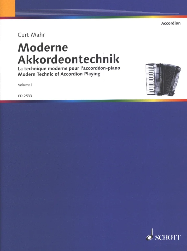 C. Mahr: Moderne Akkordeontechnik 1, Akk (0)