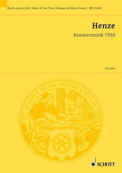 DL: H.W. Henze: Kammermusik 1958 (Stp)