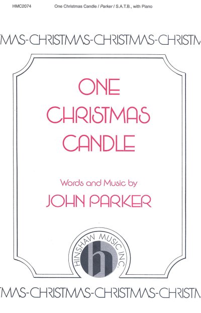 J. Parker: One Christmas Candle, GchKlav (Chpa)