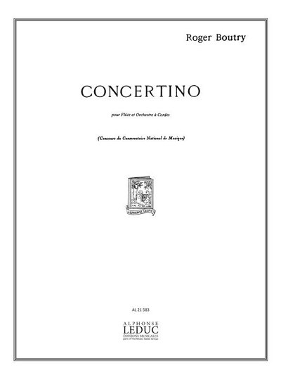 R. Boutry: Concertino, FlKlav (KlavpaSt)
