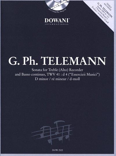 G.P. Telemann: Sonata in d-moll TWV 41 :d 4, Ablf