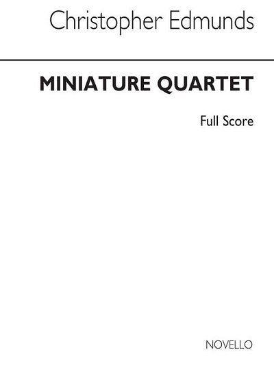 Miniature Quartet Score (Part.)