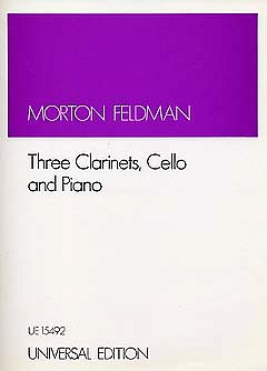 M. Feldman: Three Clarinets  (Pa+St)