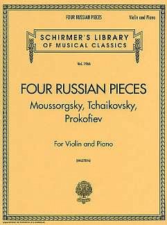 N. Milstein: Four Russian Pieces, VlKlav (KlavpaSt)