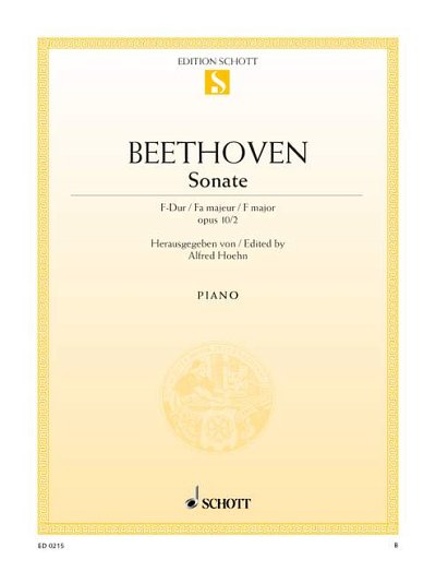 DL: L. v. Beethoven: Sonate F-Dur, Klav