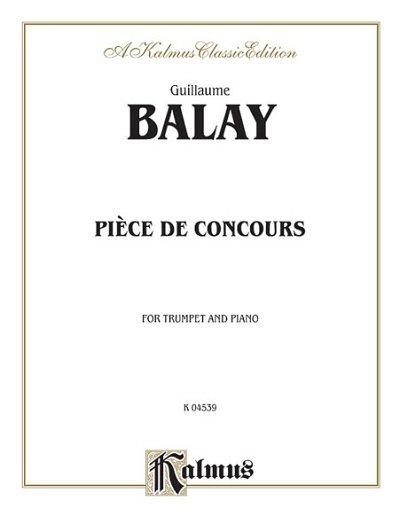 G. Balay: Piece de Concours, Trp