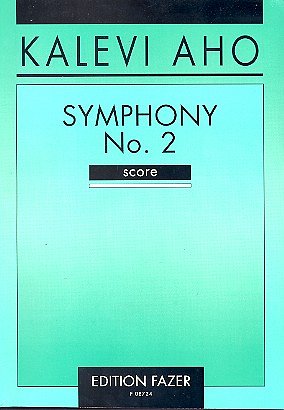 K. Aho: Symphonie Nr. 2, Orch (Stp)