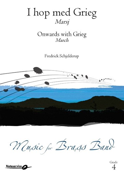 F. Schjelderup: I hop med Grieg - Marsj, Brassb (Pa+St)