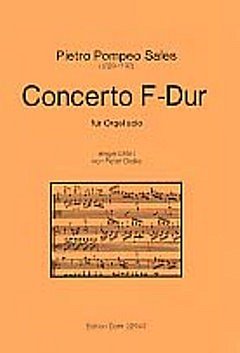 P.P. Sales: Concerto F-Dur, Org (Part.)