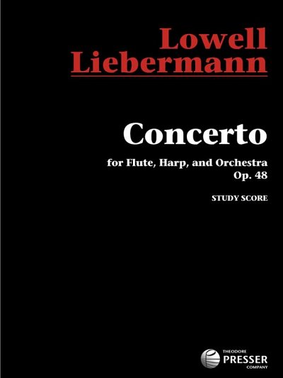 L. Liebermann: Concerto: Flute, Harp, Orch. (Stp)
