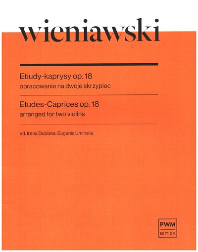 H. Wieniawski: Études-Caprices Op. 18, 2Vl (Sppa)