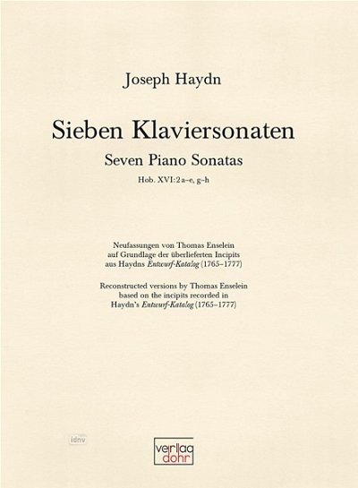 J. Haydn: Sieben Klaviersonaten Hob.XVI:2a-e, g-h, Klav