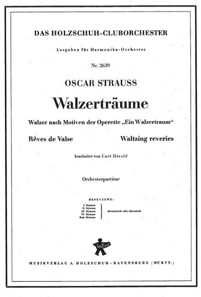 O. Straus: Walzertraeume