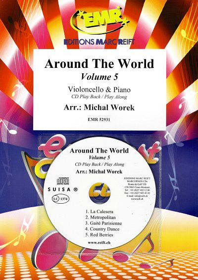 M. Worek: Around The World Volume 5, VcKlav (+CD)