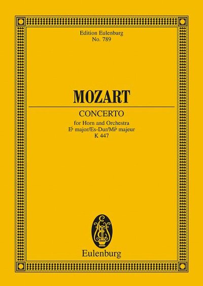 DL: W.A. Mozart: Hornkonzert Es-Dur, HrnOrch (Stp)