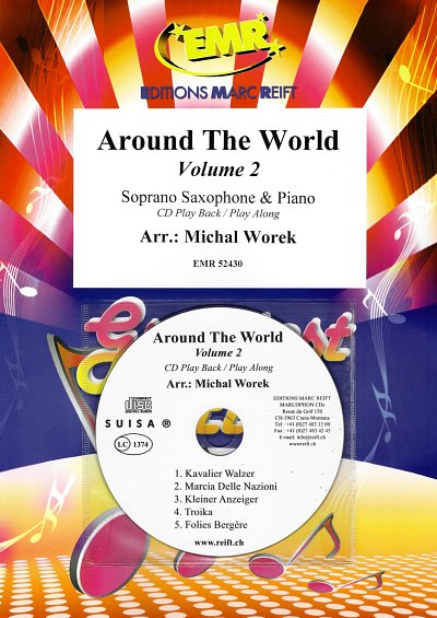 M. Worek: Around The World Volume 2, SsaxKlav (+CD)