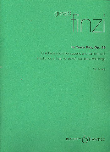 G. Finzi: In Terra Pax op. 39 (Part.)