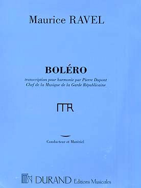 M. Ravel: Boléro, Blaso (Pa+St)