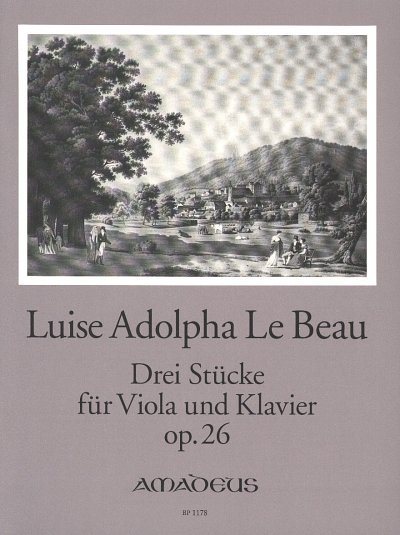 L.A. Le Beau: 3 Stücke op. 26, VaKlv