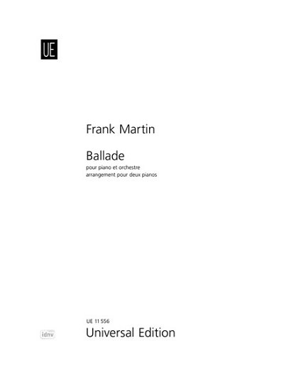 F. Martin: Ballade pour piano et orchestre