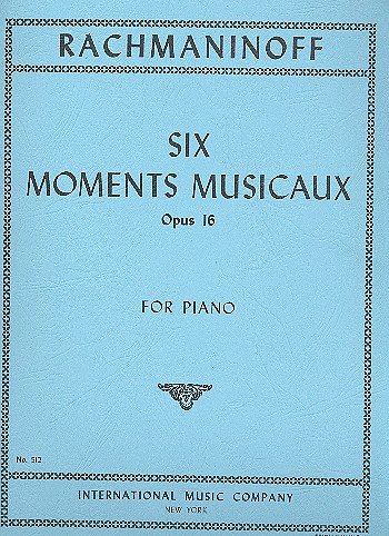 S. Rachmaninow: 6 Momenti Musicali Op. 16 (Philipp), Klav