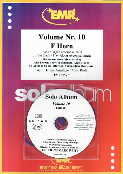 DL: M. Reift: Solo Album Volume 10, HrnOrg/Klav