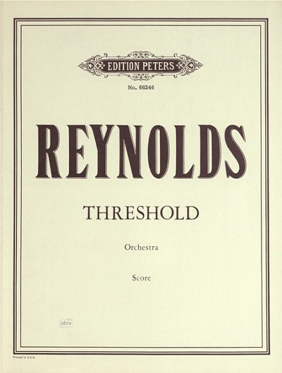 R. Reynolds: Threshold