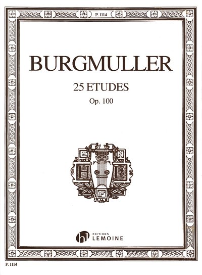 F. Burgmüller: 25 Études op. 100, Klav