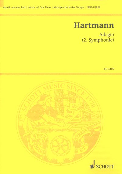 K.A. Hartmann: Adagio - 2. Symphonie , Sinfo (Stp)