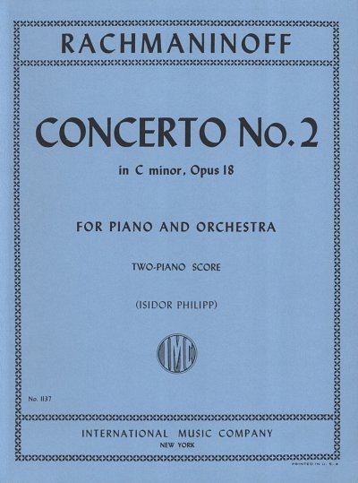 S. Rachmaninow: Concerto No. 2 in C minor op., KlavOrch (KA)