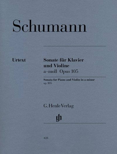 R. Schumann: Violinsonate Nr. 1 a-moll op, VlKlav (KlavpaSt)