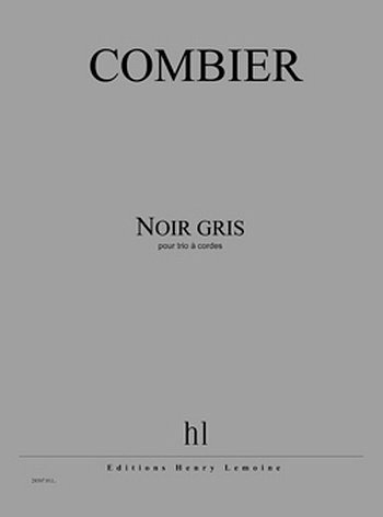 J. Combier: Noir gris (Pa+St)