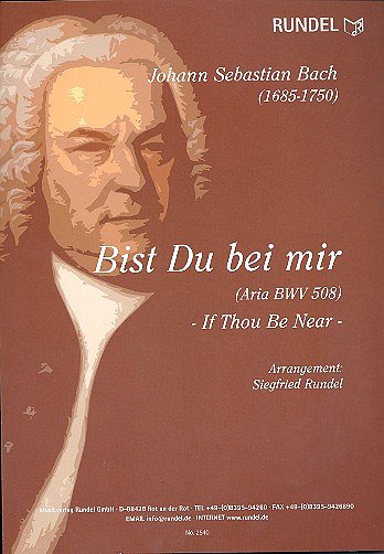 J.S. Bach: Bist du bei mir BWV508, Blasorch (Pa+St)