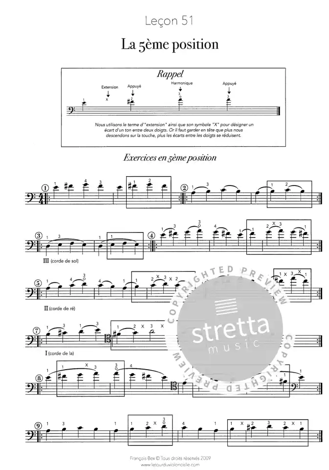 F. Bex: Le Tour du Violoncelle en 80 leçons 3, Vc (1)