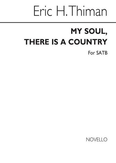 E. Thiman: My Soul There Is A Country, GchKlav (Chpa)