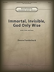 Immortal, Invisible, God Only Wise, VlVcKlv (Pa+St)