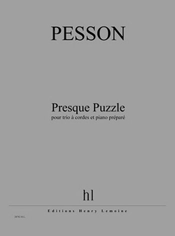 G. Pesson: Presque Puzzle (Pa+St)