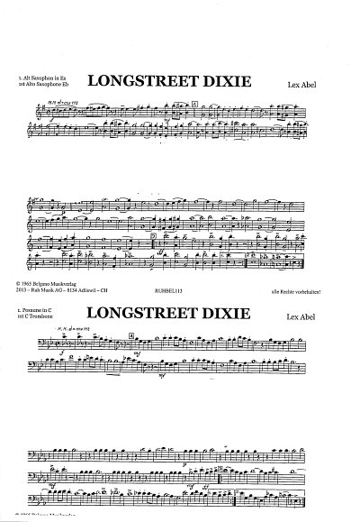 Abel Lex: Longstreet Dixie