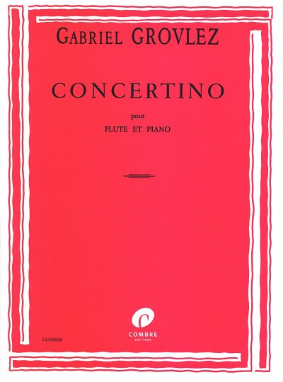 G. Grovlez: Concertino, FlKlav (KlavpaSt)