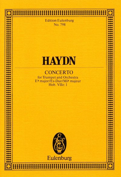 J. Haydn: Konzert Es-Dur Hob 7e/1 Eulenburg Studienpartiture