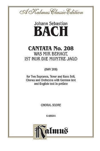 Bach Cantata No. 208 V