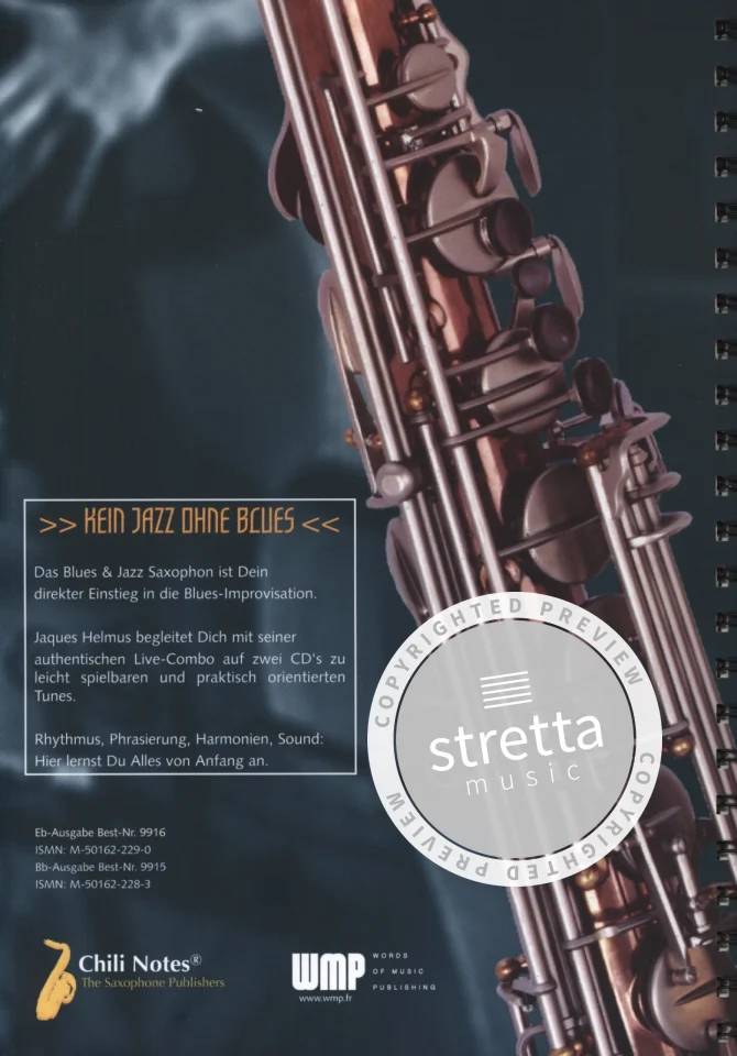 J. Helmus: Das Blues- und Jazz-Saxophon, Tsax/Ssax (+2CDs) (8)
