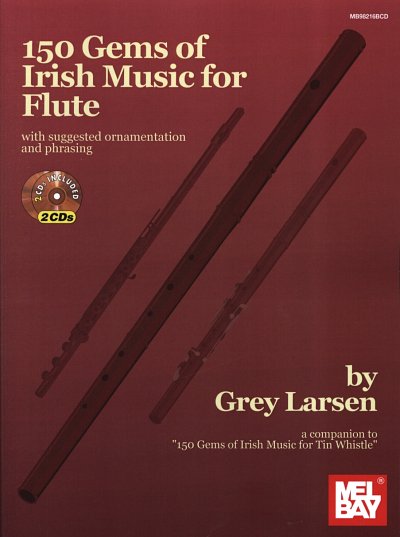 G. Larsen: 150 Gems Of Irish Music, Fl (+Audiod)