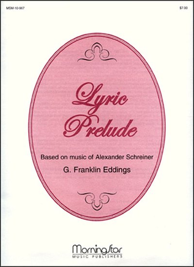 Lyric Prelude, Org